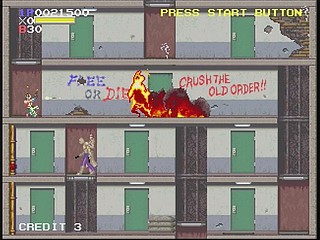 Sega Saturn Game - Elevator Action² Returns (Japan) [T-19903G] - エレベーターアクション・エレベーターアクション　リターンズ - Screenshot #14