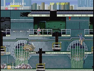 Sega Saturn Game - Elevator Action² Returns (Japan) [T-19903G] - エレベーターアクション・エレベーターアクション　リターンズ - Screenshot #35