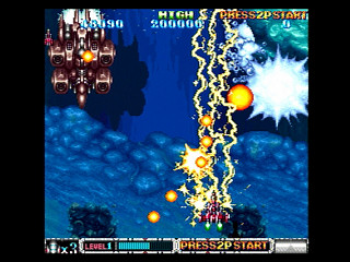 Sega Saturn Game - Batsugun (Japan) [T-20605G] - バツグン - Screenshot #8