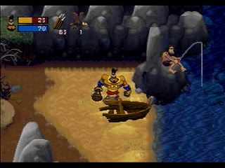 Sega Saturn Game - Herc's Adventures (United States of America) [T-23001H] - Screenshot #21