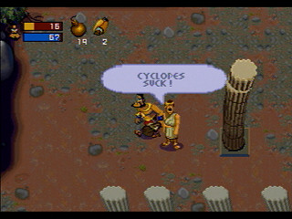 Sega Saturn Game - Herc's Adventures (United States of America) [T-23001H] - Screenshot #33