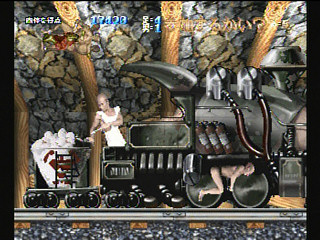Sega Saturn Game - Chou Aniki ~Kyuukyoku ... Otoko no Gyakushuu~ (Japan) [T-2503G] - 超兄貴　～究極・・・男の逆襲～ - Screenshot #10