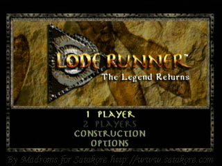 Sega Saturn Game - Lode Runner ~The Legend Returns~ (Japan) [T-25101G] - ロードランナー　レジェンド・リターンズ - Screenshot #1