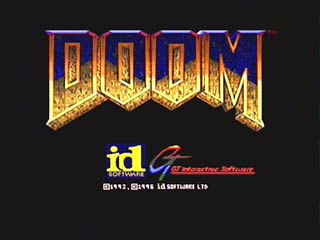 Sega Saturn Game - Doom (Europe) [T-25406H-50] - Screenshot #1