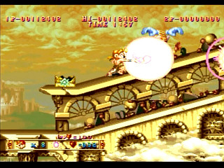 Sega Saturn Game - Wonder 3 Arcade Gears (Japan) [T-26107G] - ワンダー３　アーケードギアーズ - Screenshot #16