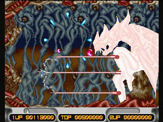 Sega Saturn Game - ImageFight & XMultiply Arcade Gears (Japan) [T-26110G] - イメージファイト　＆　エックスマルチプライ　アーケードギアーズ - Screenshot #14
