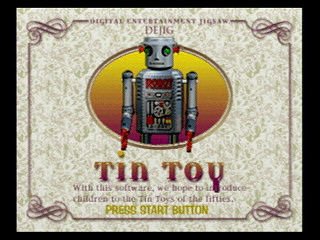 Sega Saturn Game - Dejig Tin Toy (Japan) [T-30302G] - デジグ　ティントーイ - Screenshot #2