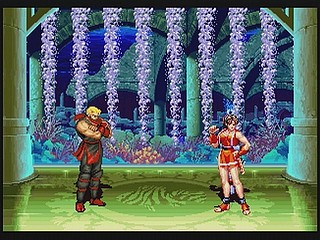 Sega Saturn Game - Garou Densetsu 3 ~Harukanaru Tatakai~ (Japan) [T-3102G] - 餓狼伝説３　～遥かなる闘い～ - Screenshot #21