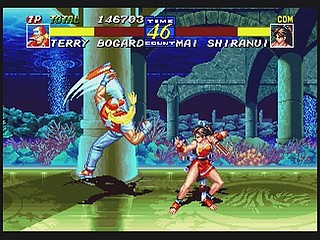 Sega Saturn Game - Garou Densetsu 3 ~Harukanaru Tatakai~ (Japan) [T-3102G] - 餓狼伝説３　～遥かなる闘い～ - Screenshot #33