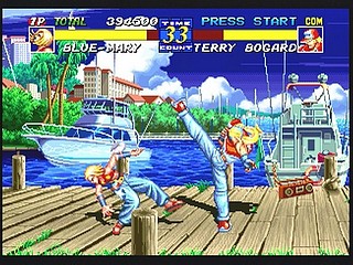 Sega Saturn Game - Garou Densetsu 3 ~Harukanaru Tatakai~ (Japan) [T-3102G] - 餓狼伝説３　～遥かなる闘い～ - Screenshot #37
