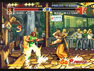 Sega Saturn Game - Real Bout Garou Densetsu (Japan) [T-3105G] - リアルバウト餓狼伝説 - Screenshot #11