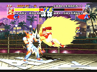 Sega Saturn Game - Real Bout Garou Densetsu (Japan) [T-3105G] - リアルバウト餓狼伝説 - Screenshot #13