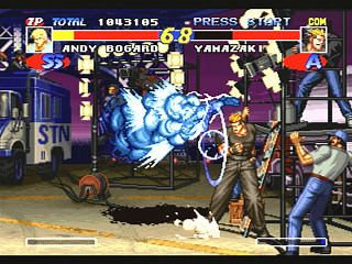 Sega Saturn Game - Real Bout Garou Densetsu (Japan) [T-3105G] - リアルバウト餓狼伝説 - Screenshot #18