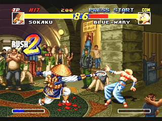 Sega Saturn Game - Real Bout Garou Densetsu (Japan) [T-3105G] - リアルバウト餓狼伝説 - Screenshot #22