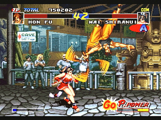 Sega Saturn Game - Real Bout Garou Densetsu (Japan) [T-3105G] - リアルバウト餓狼伝説 - Screenshot #8