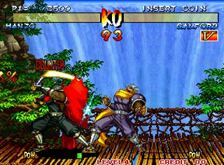 Sega Saturn Game - Samurai Spirits Zankurou Musouken (Japan) [T-3106G] - サムライスピリッツ　斬紅郎無双剣 - Screenshot #2