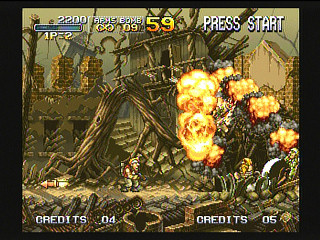 Sega Saturn Game - Metal Slug (Japan) [T-3111G] - メタルスラッグ - Screenshot #11