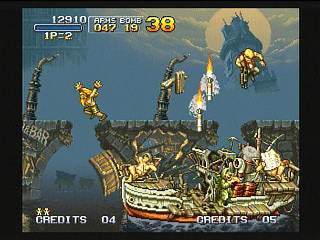 Sega Saturn Game - Metal Slug (Japan) [T-3111G] - メタルスラッグ - Screenshot #18