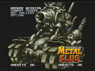 Sega Saturn Game - Metal Slug (Japan) [T-3111G] - メタルスラッグ - Screenshot #2
