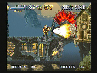 Sega Saturn Game - Metal Slug (Japan) [T-3111G] - メタルスラッグ - Screenshot #21