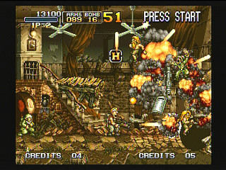 Sega Saturn Game - Metal Slug (Japan) [T-3111G] - メタルスラッグ - Screenshot #39