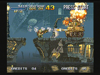 Sega Saturn Game - Metal Slug (Japan) [T-3111G] - メタルスラッグ - Screenshot #7