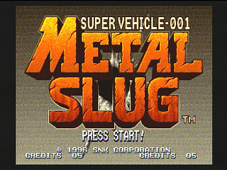 Sega Saturn Game - Metal Slug (Kakuchou Ram Doukon Okaidoku Set!!) (Japan) [T-3114G] - メタルスラッグ　（拡張ラム同梱「お買得セット」！！） - Screenshot #1