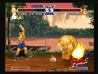 Sega Saturn Game - Real Bout Garou Densetsu Special (Japan) [T-3117G] - リアルバウト餓狼伝説スペシャル - Screenshot #10