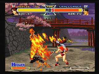 Sega Saturn Game - Real Bout Garou Densetsu Special (Japan) [T-3117G] - リアルバウト餓狼伝説スペシャル - Screenshot #11