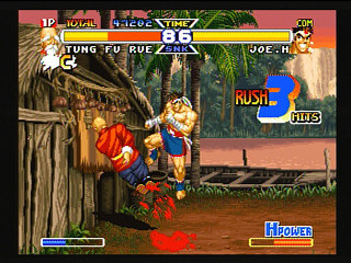 Sega Saturn Game - Real Bout Garou Densetsu Special (Japan) [T-3117G] - リアルバウト餓狼伝説スペシャル - Screenshot #23