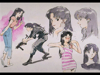 Sega Saturn Game - Yoshiyuki Sadamoto Illustrations (Japan) [T-35102G] - 貞本義行イラストレーションズ - Screenshot #6
