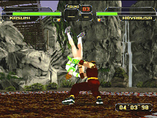 Sega Saturn Game - Dead or Alive (Japan) [T-3603G] - デッド　オア　アライブ - Screenshot #15