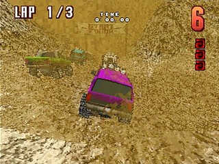 Sega Saturn Game - Deka Yonku ~Tough The Truck~ (Japan) [T-4313G] - デカ４駆　～タフ　ザ　トラック～ - Screenshot #11