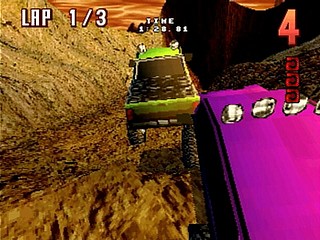 Sega Saturn Game - Deka Yonku ~Tough The Truck~ (Japan) [T-4313G] - デカ４駆　～タフ　ザ　トラック～ - Screenshot #14