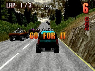 Sega Saturn Game - Deka Yonku ~Tough The Truck~ (Japan) [T-4313G] - デカ４駆　～タフ　ザ　トラック～ - Screenshot #7