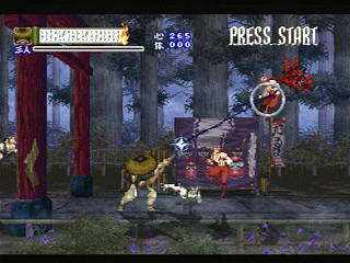 Sega Saturn Game - Shinrei Jusatsushi Taroumaru (Japan) [T-4804G] - 心霊呪殺師　太郎丸 - Screenshot #21