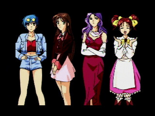 Sega Saturn Game - Lovely Pop 2 In 1 Jan Jan Koi Shimasho (Genteiban) (Japan) [T-5802G] - ラブリーポップ２ｉｎ１　雀じゃん恋しましょ　（限定版） - Screenshot #4