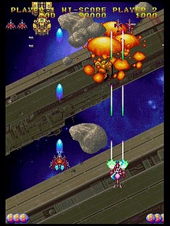 Sega Saturn Game - Gekirindan ~Time Travel Shooting~ (Japan) [T-7008G] - 逆鱗弾　タイムトラベルシューティング - Screenshot #14