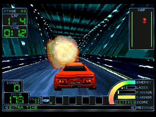 Sega Saturn Game - Impact Racing (Japan) [T-7307G] - インパクトレーシング - Screenshot #19