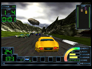 Sega Saturn Game - Impact Racing (Japan) [T-7307G] - インパクトレーシング - Screenshot #20