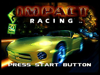 Sega Saturn Game - Impact Racing (Japan) [T-7307G] - インパクトレーシング - Screenshot #3