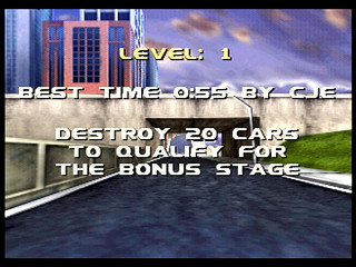 Sega Saturn Game - Impact Racing (Japan) [T-7307G] - インパクトレーシング - Screenshot #5