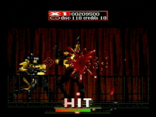 Sega Saturn Game - Revolution X - Music is the Weapon (Europe) [T-8107H-50] - Screenshot #18