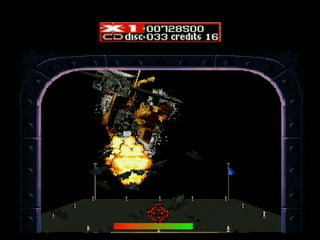 Sega Saturn Game - Revolution X - Music is the Weapon (Europe) [T-8107H-50] - Screenshot #27
