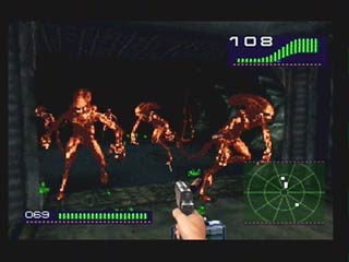 Sega Saturn Game - Alien Trilogy (Japan) [T-8113G] - エイリアントリロジー - Screenshot #2