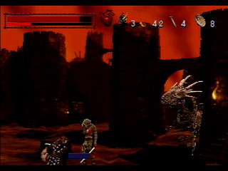 Sega Saturn Game - DragonHeart - Fire & Steel (United States of America) [T-8117H] - Screenshot #28