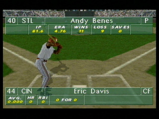 Sega Saturn Game - Frank Thomas Big Hurt Baseball (Europe) [T-8138H-50] - Screenshot #17