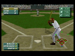 Sega Saturn Game - Frank Thomas Big Hurt Baseball (Europe) [T-8138H-50] - Screenshot #25