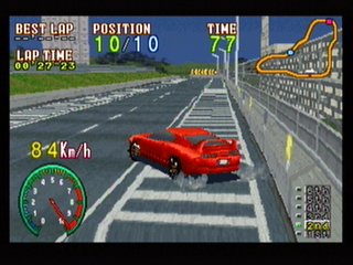 Sega Saturn Game - Wangan Dead Heat + Real Arrange (Japan) [T-9103G] - 湾岸デッドヒート＋リアルアレンジ - Screenshot #10