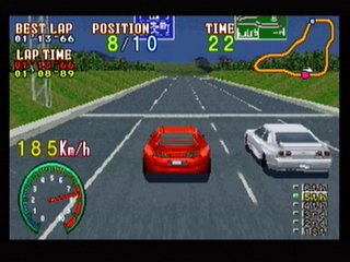 Sega Saturn Game - Wangan Dead Heat + Real Arrange (Japan) [T-9103G] - 湾岸デッドヒート＋リアルアレンジ - Screenshot #13